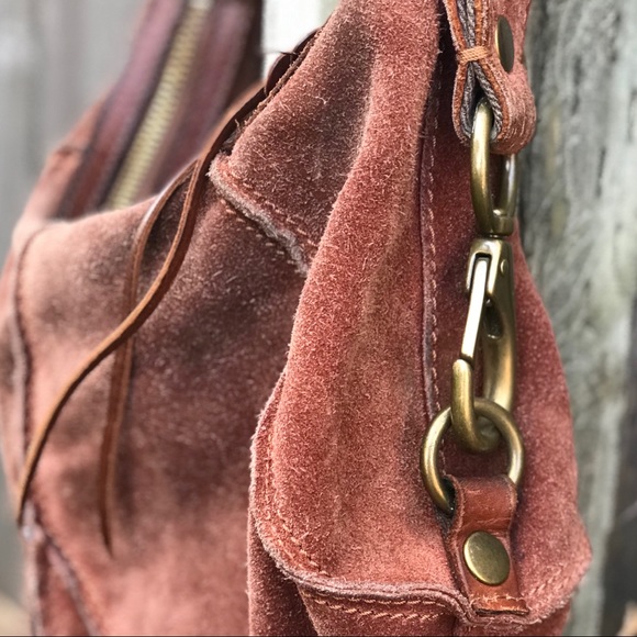 Lucky Brand Handbags - The Ultimate Suede Boho Bag from Lucky Brand